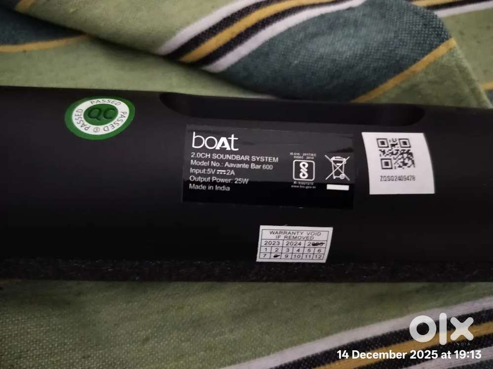 Boat Aavante Bar 600 Soundbar for Sale – ₹1700 Only