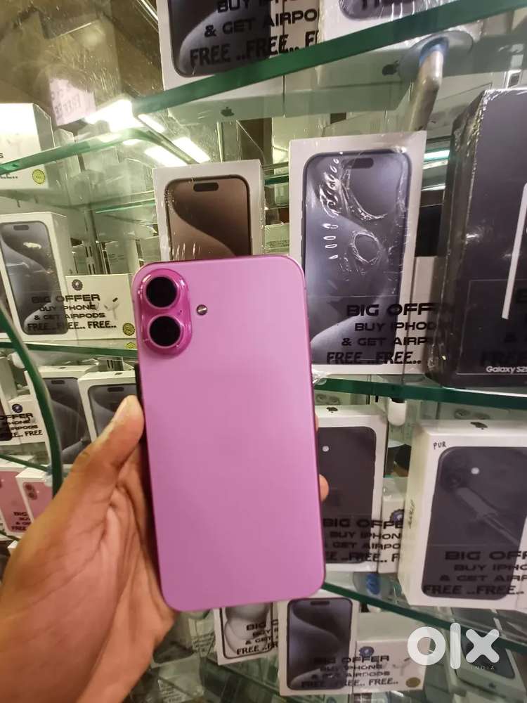 IPHONE 16 PLUS MULTI COLOUR 256GB REFURBISHED MOBILE CALL ME