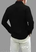 Black casual shirt for men brand new