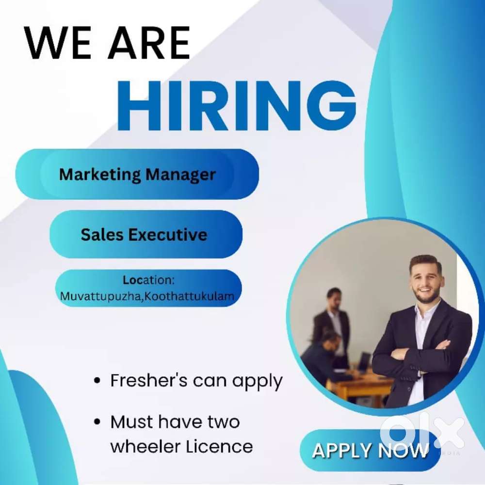 Marketing Manager and sales executive