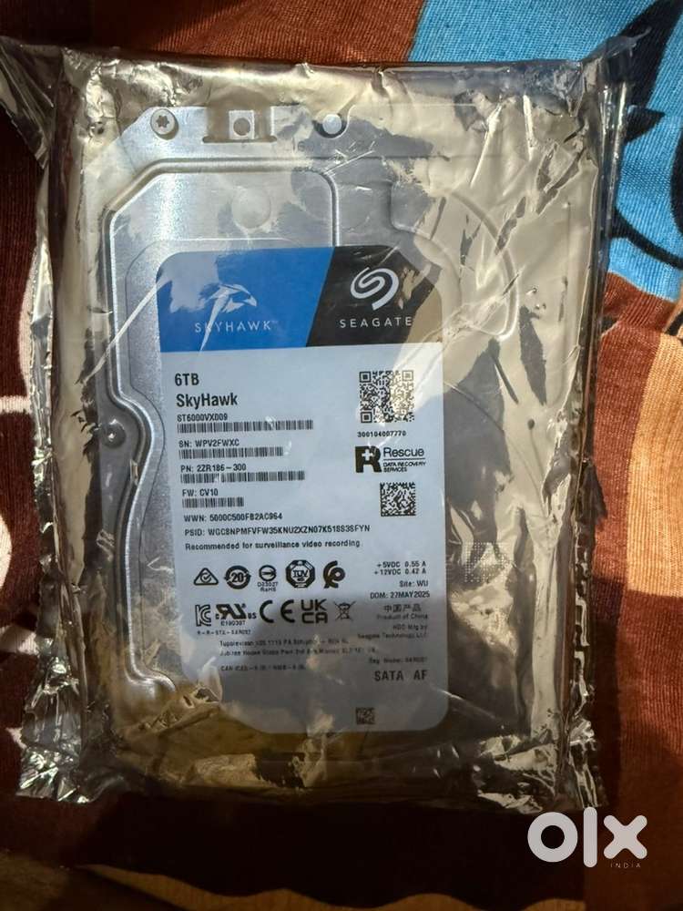 Skyhawk 6 TB surveillance Hard disk