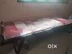 Foldable steel cot