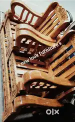 WOODEN SOFA ALL TYPE MODEL Bajaj EMI available