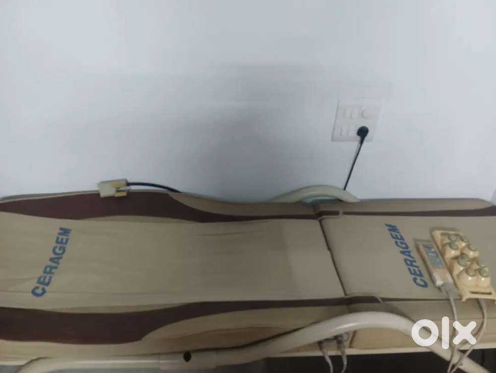 Thermal massager bed whole spine