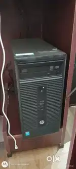 Hp cpu  and  lg monitor