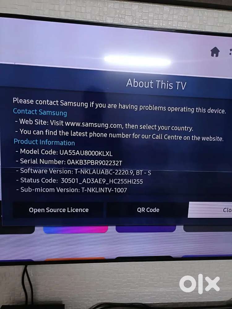 Samsung smart tv 55inch