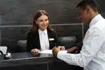 Office timing 9 to 5 receptionist jobs