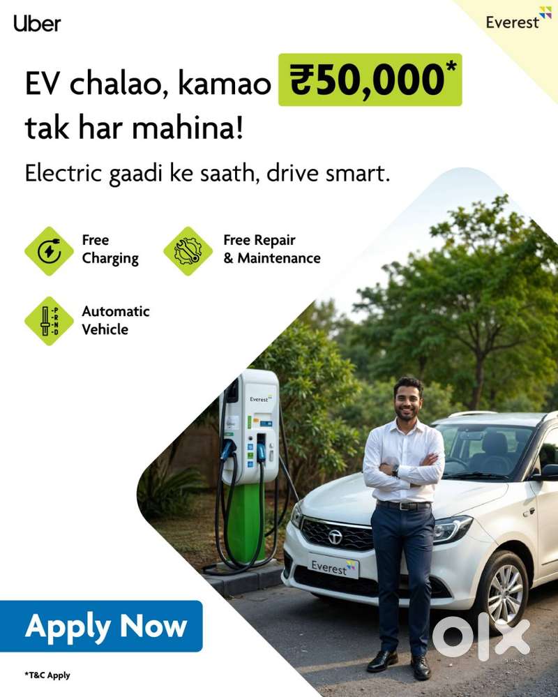 Driver Wanted: Drive EVs with Everest Fleet in Kolkata