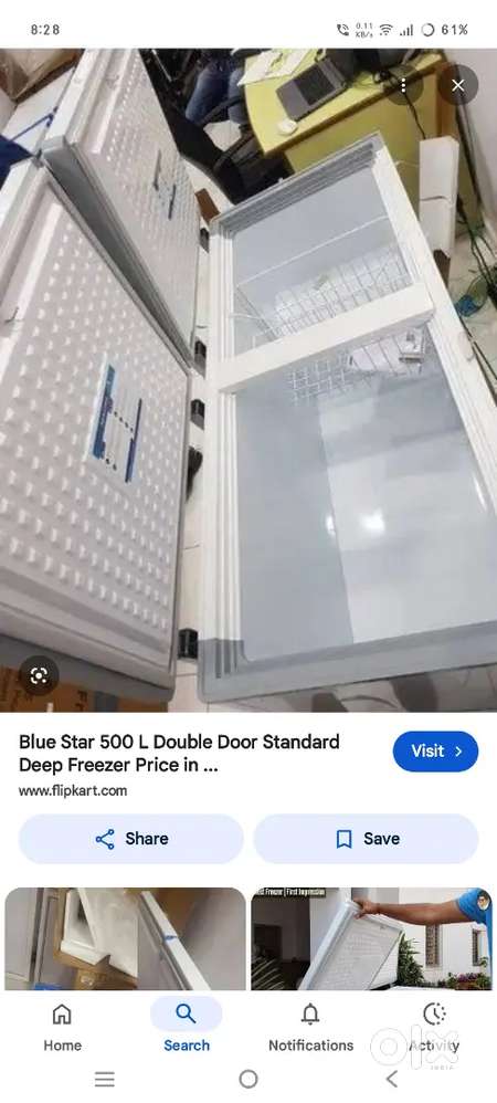 Blue star deep fridge