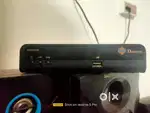 Set up box and remote of siti digital