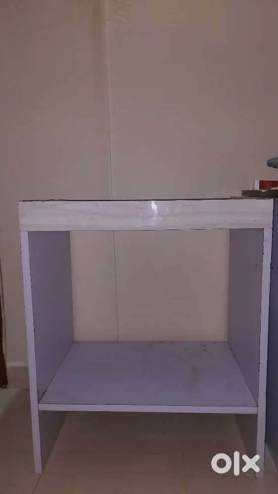 Wooden shelf /Old study table frame /