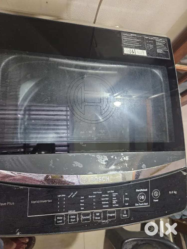Bosch washing machine top load amt