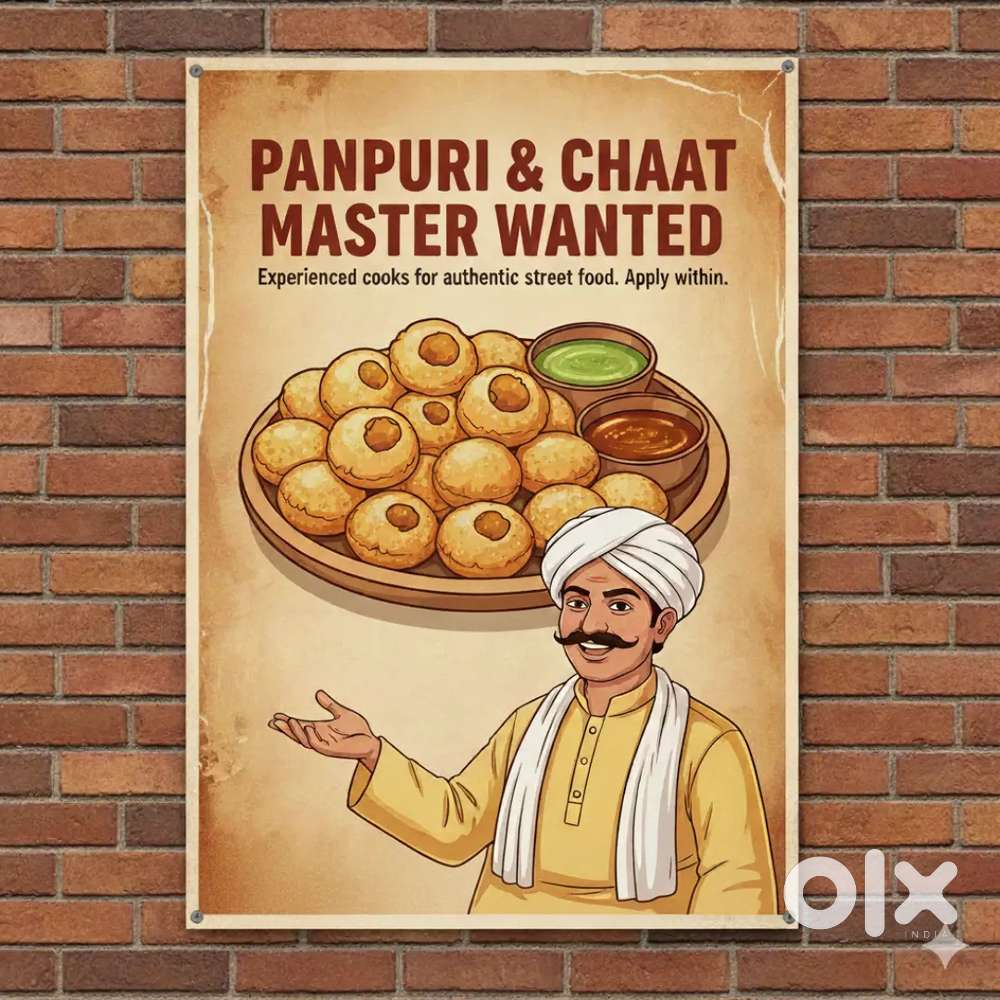 Panipuri and chat master
