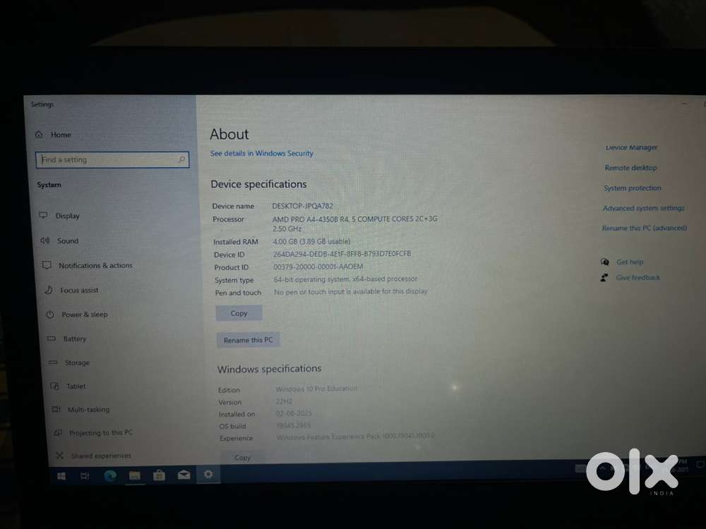 Lenovo laptop