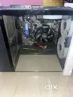 Gaming pc all Components built with boxes ryzen