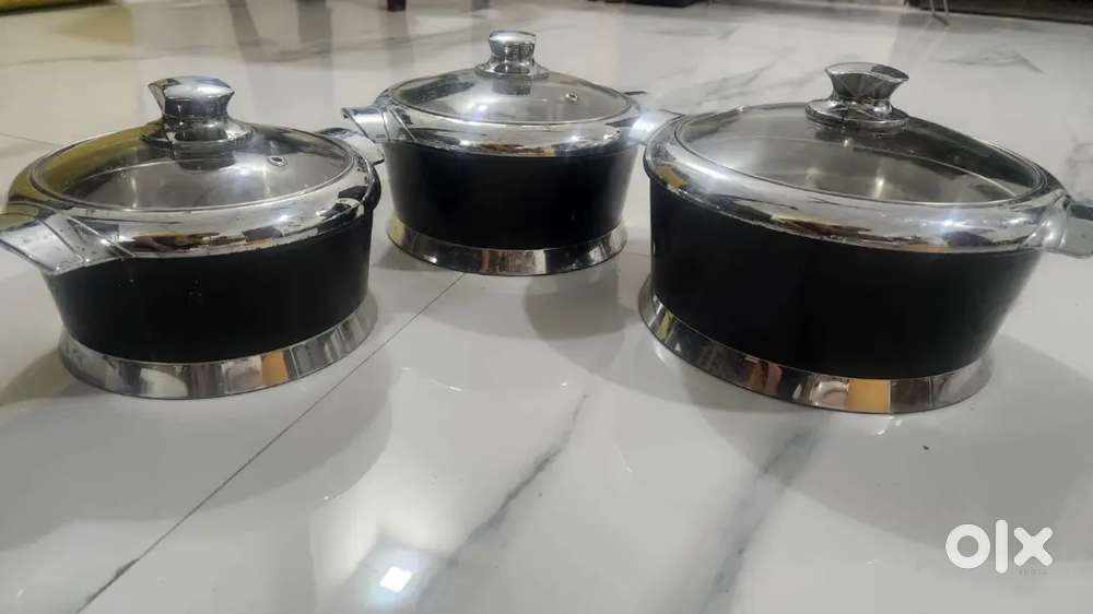 Brand new Jaypee Hot casserole  ( set of 3 pieces ).