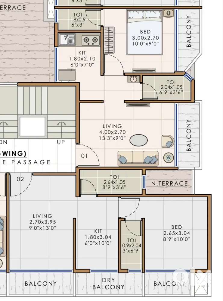 1bhk for sale in ulwe