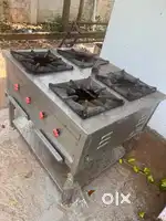 Cooking stove 4 burner ss food grade