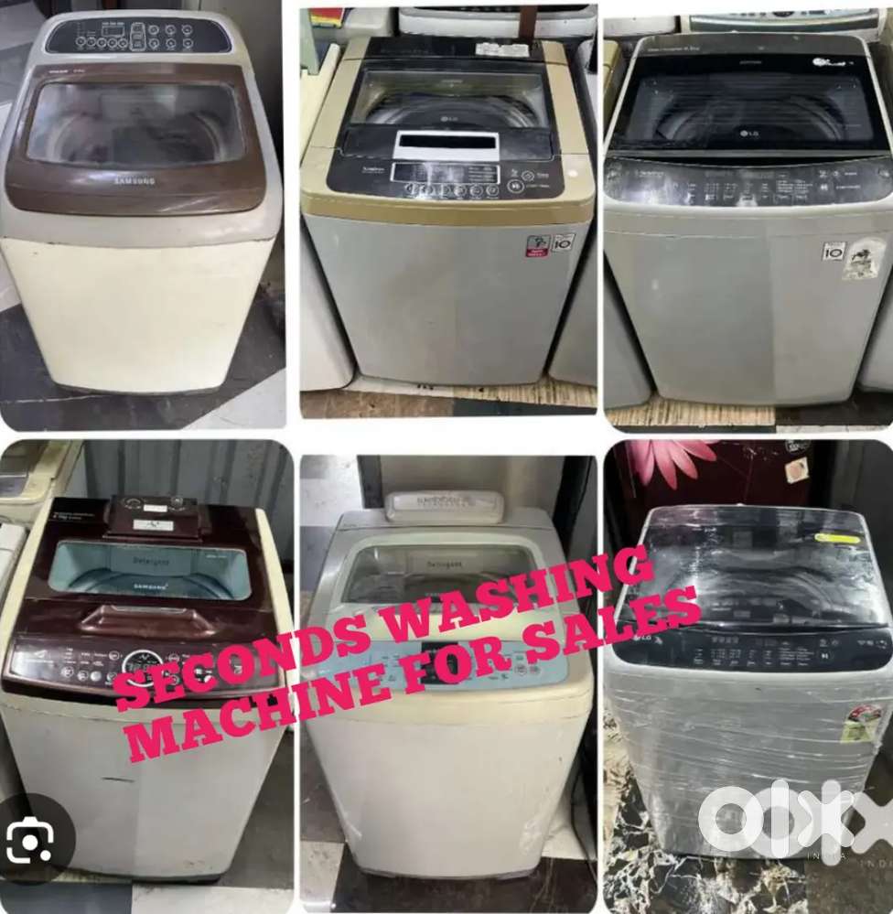SECONDS WASHING MACHINE FOR SALES