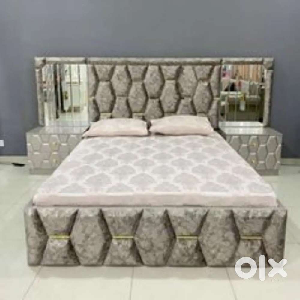 Friday special offer buy new double bed withbox 6999/- EMI available
