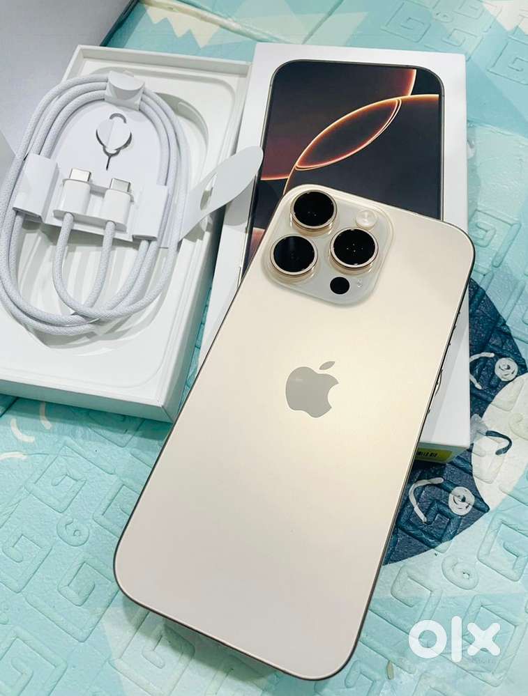 Iphone 16 pro,INDIAN (desert titanium) unused condition fr sell.