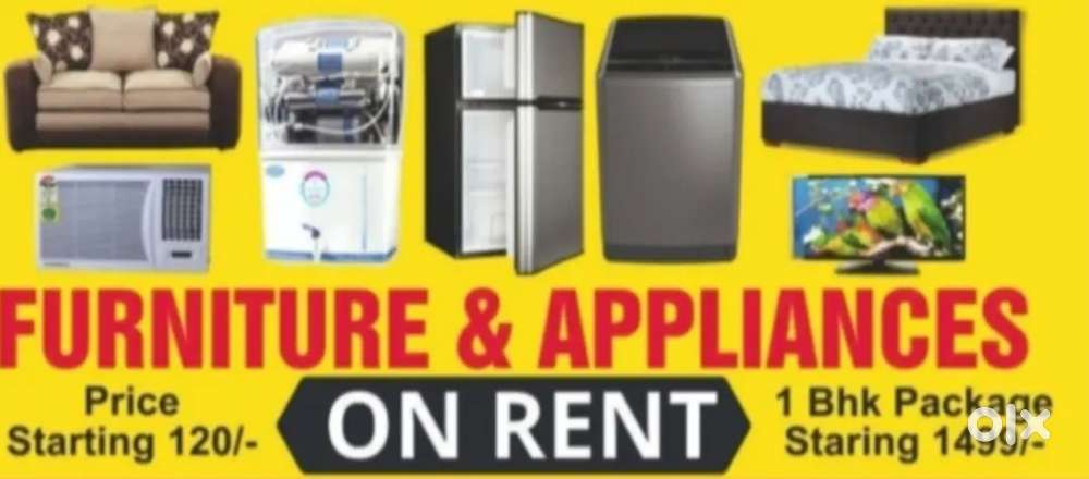 Furniture appliances on RENT