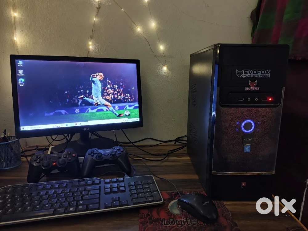 Gaming and Working Pc with Monitor and accessories