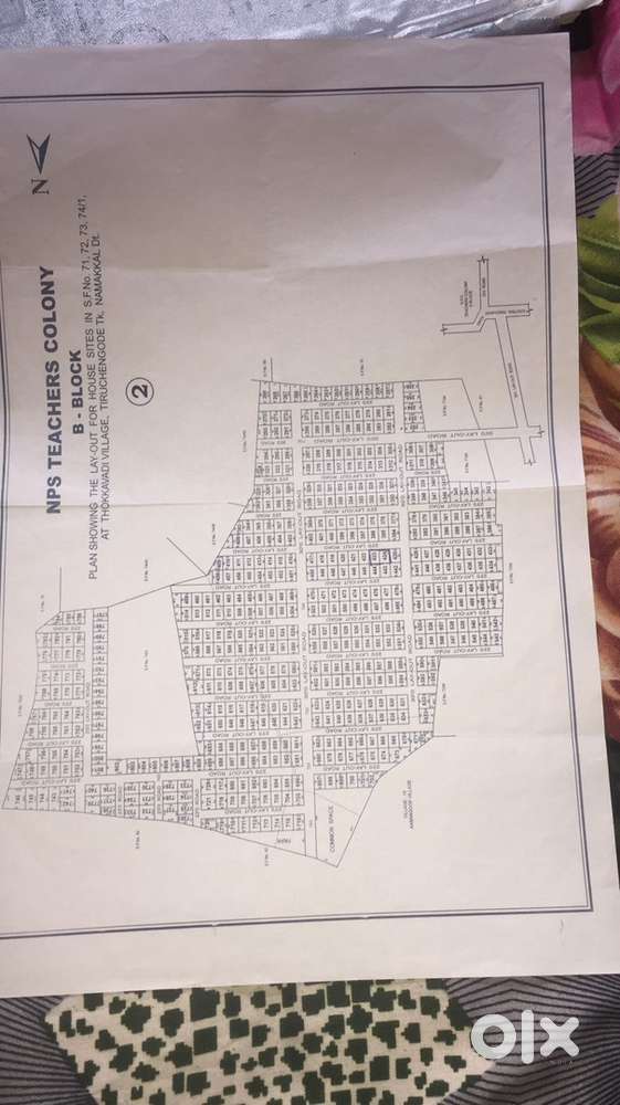 Residential plot for sale in Thokavadi
