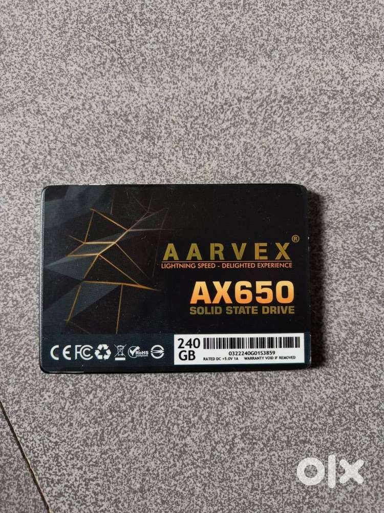AARVEX 240GB SSD AX650 2.5 SATA III for Laptops and Computers