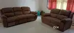 3+2 reclining luxury sofa