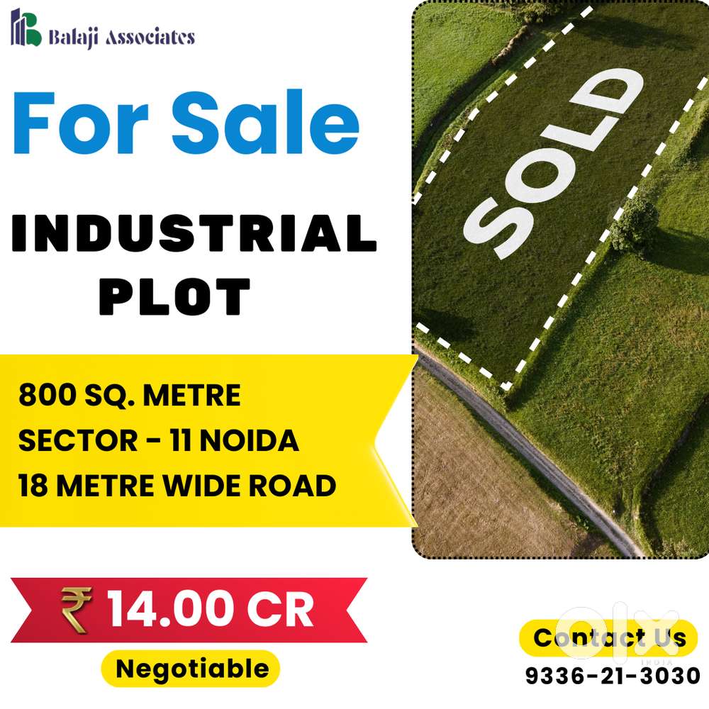 Best Industrial Plot For Sale In Sector - 11 Noida