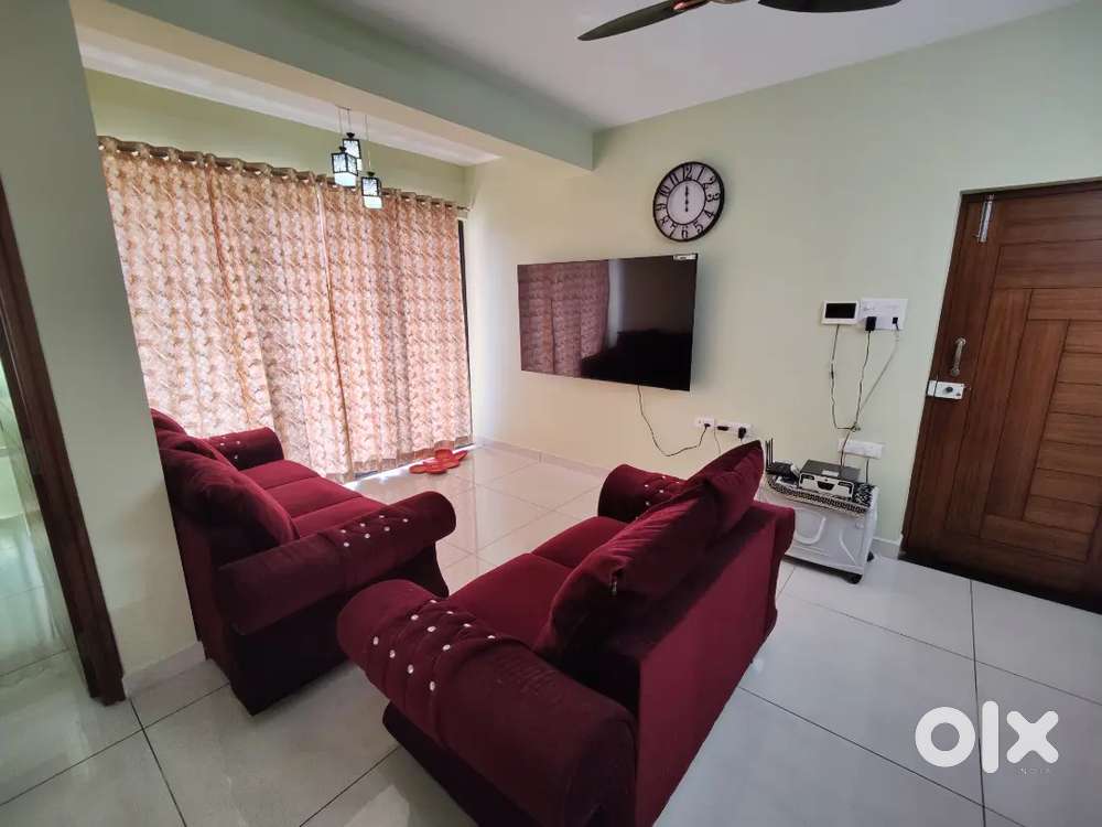 SPACIOUS 2BHK FULLY FURNISHED FLAT FOR RENT IN PORVORIM VALLEY VIEW