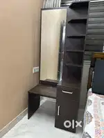 Dressing table with mirror