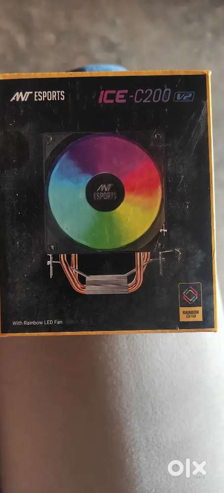 AMD RYZEN5 3600XT + STOCK COOLER +& ANTZ eSports ICE 200 V2 CPU COOLER