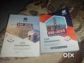 Ese 2025 upse mains examination civil engineerings book