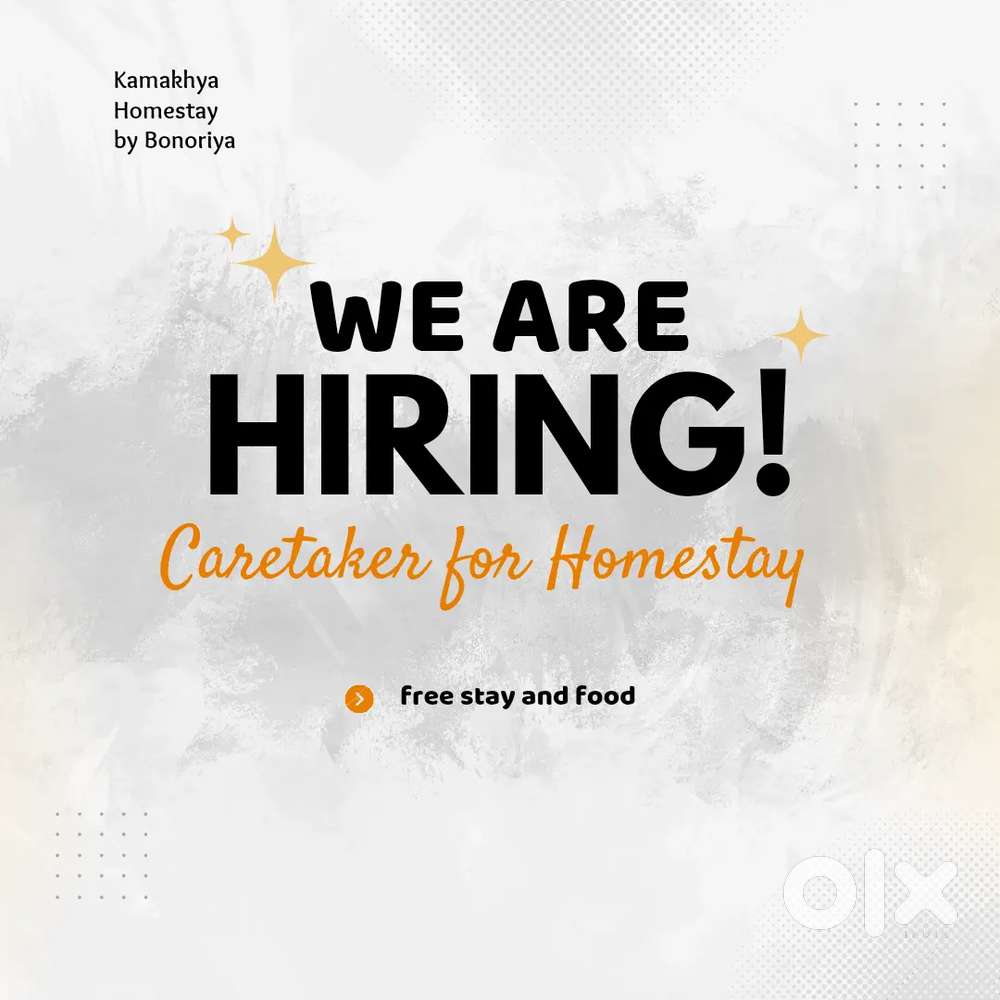 Caretaker for homestay