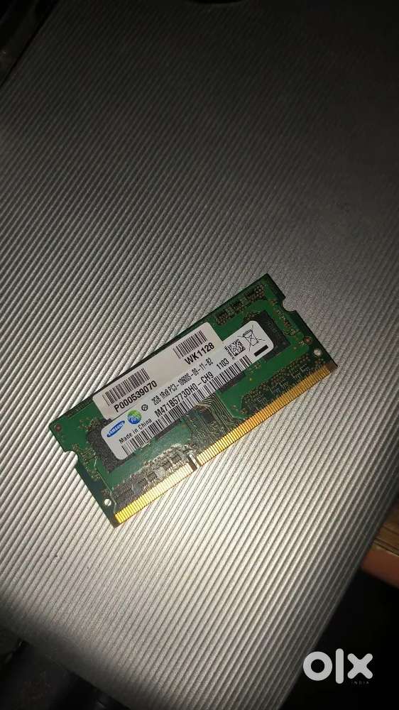 Laptop RAM, 2 GB DDR3