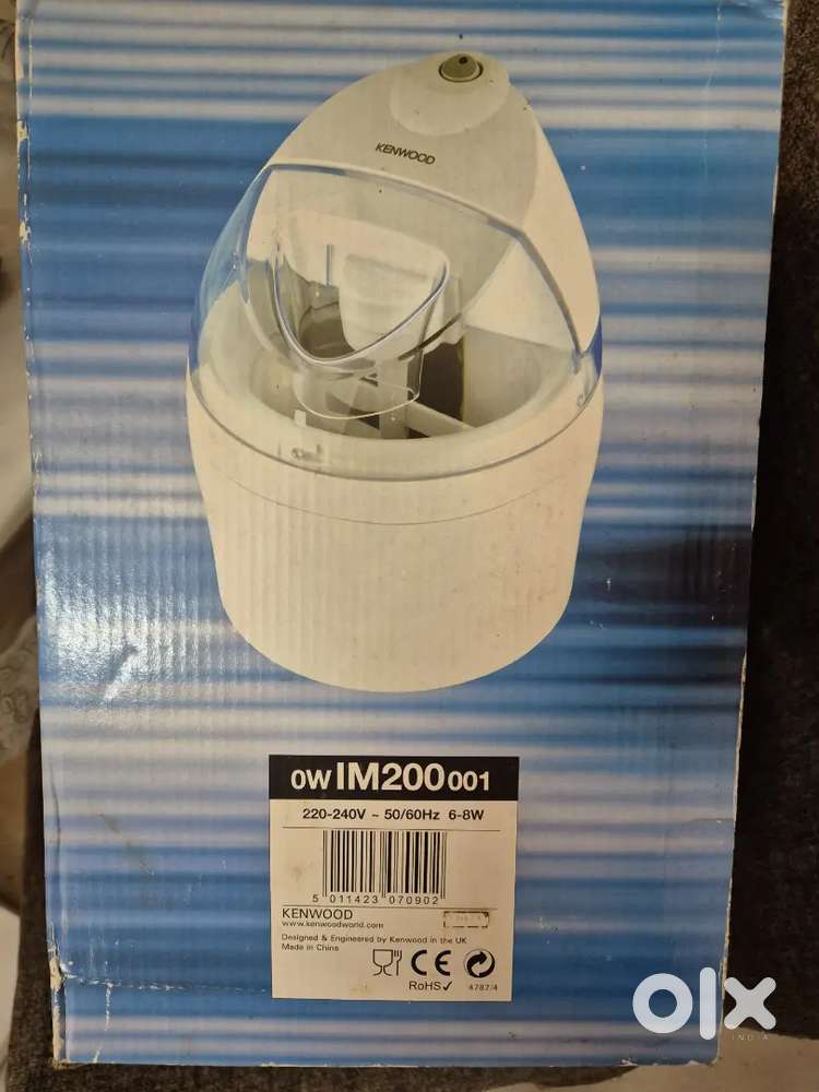 Kenwood ice cream maker