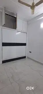 Ground floor two bhk set with two washrooms car parking woodenwork etc