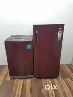 Bulk laundry and kitchen essentials washing machine and fridges