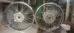 Royal Enfield 2 wheels 4 pis footrest 1 back stand