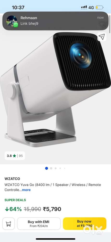 wazatco projector