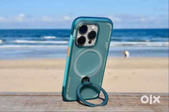 Torras Ostand Q3 Air case for iPhone 15 Pro Max - Glacier Sprint