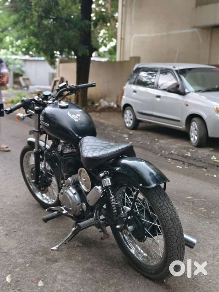 Modify thunderbird 350 into cafe racer in nashik