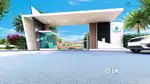 Open villa plots with construction