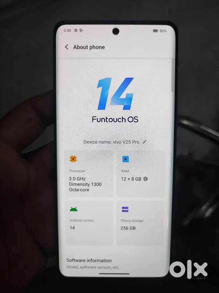 Vivo v 25 12/256