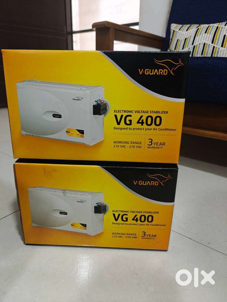 1.5Ton AC Stabilizer, V GAURD-VG 400, 2 pieces
