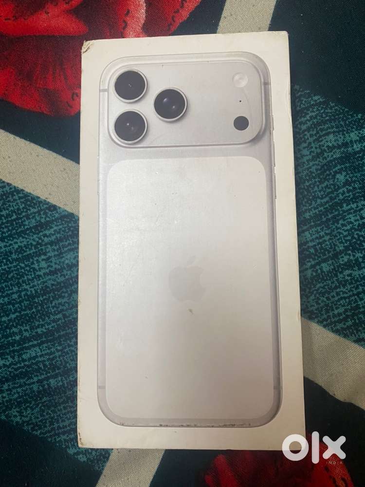 Iphone 17 pro max silver colour brand new seal packed