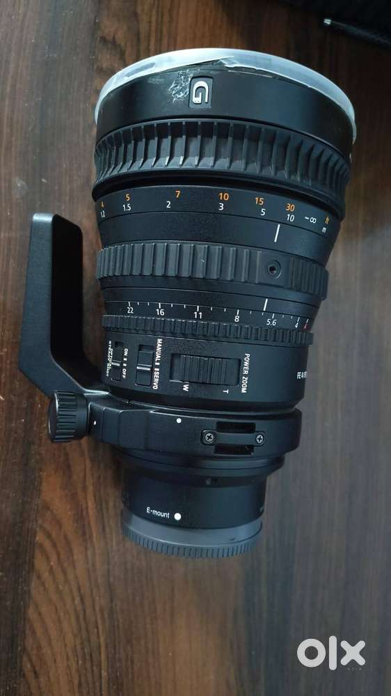 Sony FE PZ 28-135mm f/4 G OSS Lens–Mint Condition  Prof. Cinema Zoom