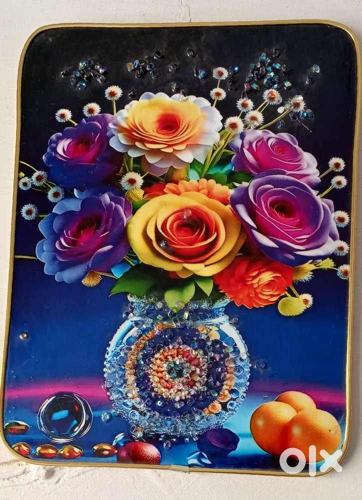 10 pcs {3D} इफ़ेक्ट प्रिंटे खूबसूरत डिज़ाइन वाली सजावटी दीवार फोटो